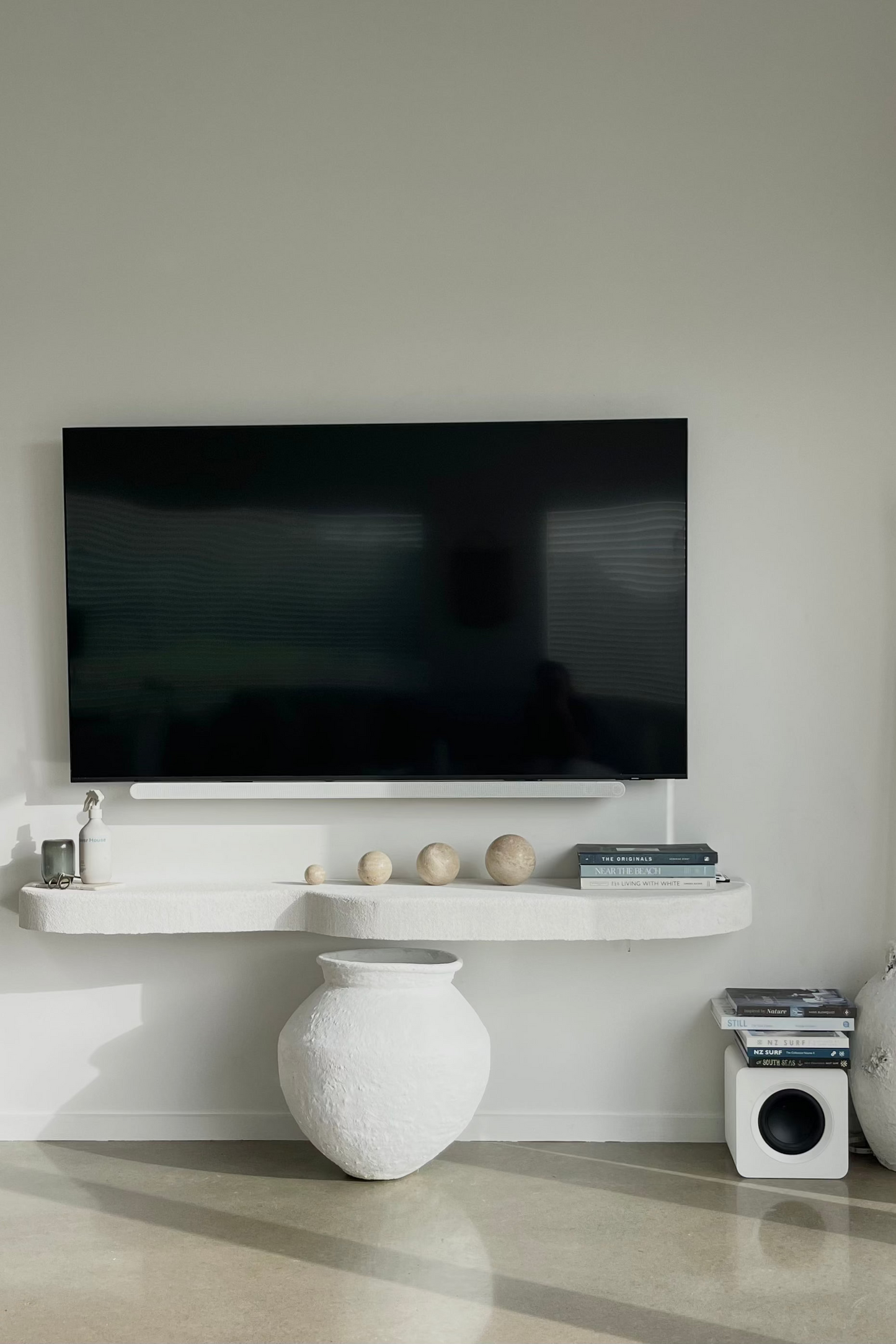 Custom Floating Mantel